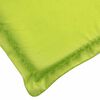 vidaXL Cuscino per Lettino Verde Intenso 186x58x4 cm in Tessuto Oxford