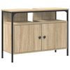 vidaXL Armadio per Lavabo da Bagno Marrone 80 x 30 x 60 cm