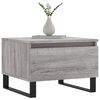 vidaXL Tavolini Salotto 2pz Grigio Sonoma 50x46x35cm Legno Multistrato