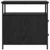 vidaXL Armadio da Notte con cassetto 2 pcs Rovere nero 30 x 60 x 60 cm