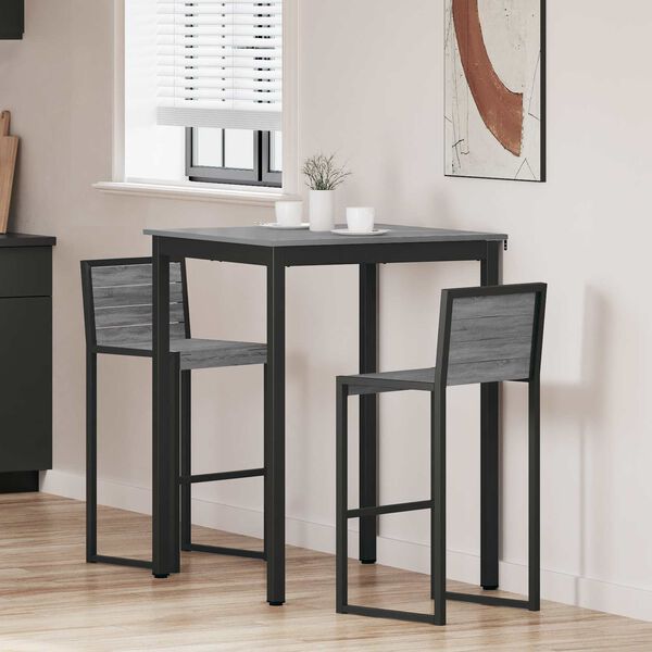 vidaXL Tavoli da pranzo Legno multistrato