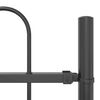 vidaXL Recinzione per Giardino Grigio 1,7 x 1,2 m