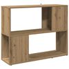 vidaXL Libreria/Divisorio Rovere Artigianale 80x24x63 cm