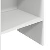 vidaXL Libreria Bianca 40x35x180 cm in Legno Multistrato