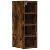 vidaXL Mobile Pensile &ldquo;Riga&rdquo; Rovere Fumo 20x29,5x60 cm