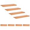 vidaXL Tappeti per scale 8 pz 100 x 25 x 2 cm Vernice