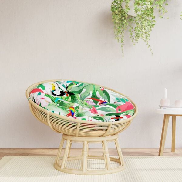 vidaXL Cuscino Rotondo Multicolore &Oslash; 100x11 cm in Tessuto Oxford