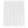 vidaXL Tenda in Pizzo Bianco 180 x 200 cm Poliestere