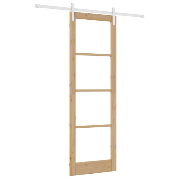 vidaXL Porta scorrevole ORKDAL Naturale 78 x 232 cm