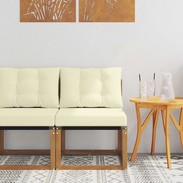 vidaXL Divano centrale da esterno