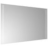 vidaXL Specchio da Bagno con Luci LED 80x50 cm