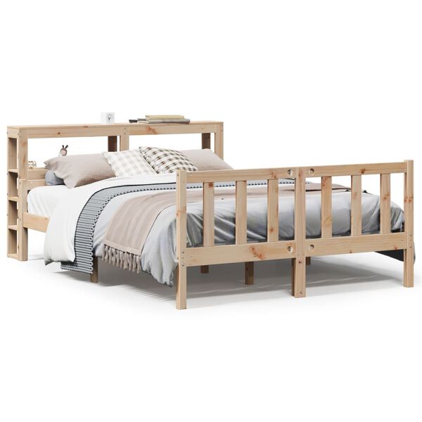 vidaXL Letto senza Materasso 160x200 cm in Legno Massello di Pino