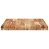 vidaXL Piano Tavolo Rettangolare 140x50x4cm Legno Massello di Acacia