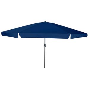 vidaXL Ombrello da giardino 394 x 394 x 248 cm Poliestere e Acciaio