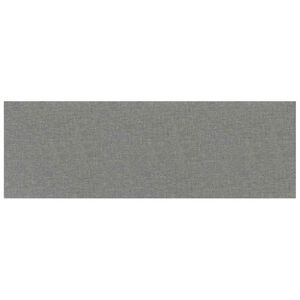 vidaXL Testiera da Parete 12 pz 90 x 30 cm Grigio chiaro Tessuto
