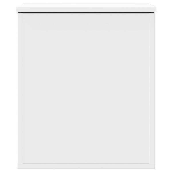 vidaXL Contenitore Portaoggetti Bianco 40x42x46 cm Legno Multistrato