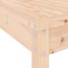 vidaXL Set Bar da Giardino 5 pz in Legno Massello di Pino