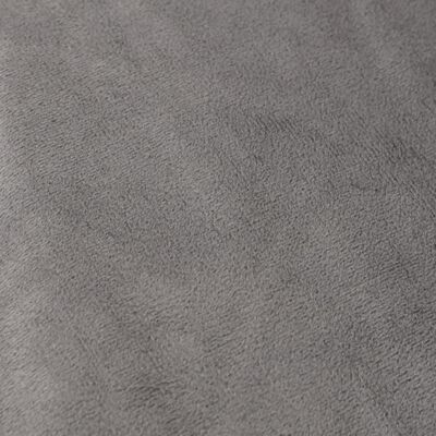 vidaXL Coperta Ponderata con Copertura Grigia 138x200 cm 6 kg Tessuto