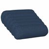 vidaXL Cuscino con cuscino HEERLEN 6 pz Blu Tessuto