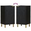 vidaXL Credenza Nera 40x33x75 cm in Legno Multistrato