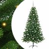 vidaXL Albero di Natale con 150 LED con supporto Verde 150 cm PE