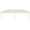 vidaXL Tenda per Feste Pieghevole Crema 3x6 m