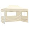 vidaXL Tenda Party Crema 280 x 410 x 315 cm Tessuto Oxford