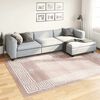 vidaXL Tappeto Lavabile 190x300 cm Beige