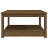 vidaXL Tavolo da Giardino Ambra 82,5x82,5x45 cm Legno Massello di Pino