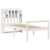 vidaXL Letto con Libreria senza Materasso 75x190 cm in Legno Pino