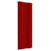 vidaXL Paravento per Balcone Rosso 80x240 cm in Tessuto Oxford