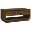 vidaXL Tavolino da Salotto Rovere Fumo 102,5x55x44 cm in Truciolato