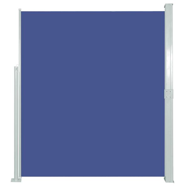 vidaXL Tenda Laterale Retrattile per Patio 170x300 cm Blu