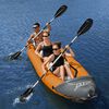 Bestway Set Kayak Gonfiabile per Tre Persone Hydro-Force Rapid x3