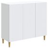 vidaXL Credenza Bianco 89 x 34,5 x 80 cm Legno ingegnerizzato