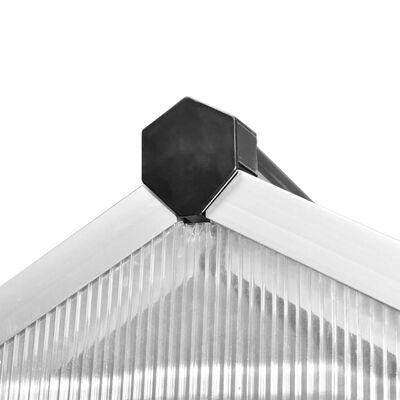 vidaXL Serra in Alluminio Rinforzato con Telaio di Base 9,025 m²