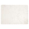 vidaXL Tappeto in finta TAFALLA Bianco 120 x 170 cm Poliestere
