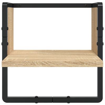 vidaXL Mobili TV a Muro con LED 5pz Bianchi in Legno Multistrato