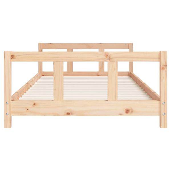 vidaXL Giroletto per Bambini 90x190 cm in Legno Massello di Pino