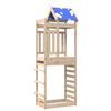 vidaXL Torre da Gioco Marrone 85 x 52,5 x 239 cm Pino massello