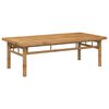 vidaXL Tavolino da Salotto 110x55x35 cm in Bamb&ugrave;