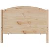 vidaXL Letto senza Materasso 90x200 cm in Legno Massello di Pino
