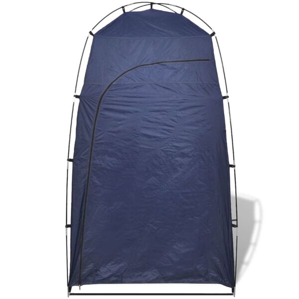 vidaXL Tenda per Doccia/WC/Spogliatoio Blu