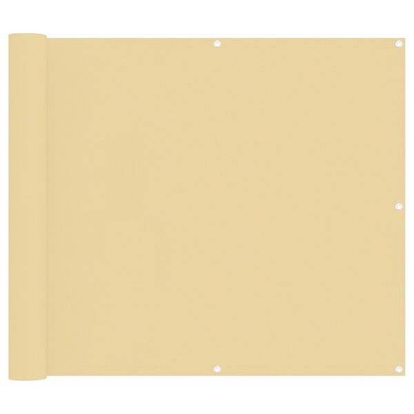 vidaXL Schermo da balcone Oxford alu rivestito in PU