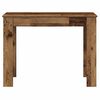 vidaXL Scrivania Legno Vecchio 100x45x75 cm in Legno Multistrato