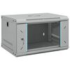 vidaXL Armadietto di rete Grigio 53 x 45 x 30 cm Acciaio