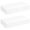vidaXL Mensole con Cassetti 2 pz Bianco 48 cm