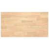 vidaXL Piano di Lavoro Cucina 120x63,5x4 cm Legno Massello Rovere