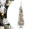 vidaXL Albero di Natale artificiale Bianco 120 cm