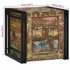 vidaXL Scatola di Stoccaggio 50 x 50 x 50 cm Legno Recuperato Massello